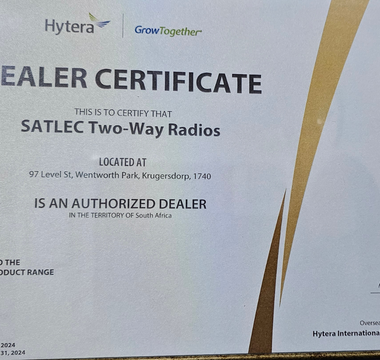 The Year 2024, Hytera Gold Certificate